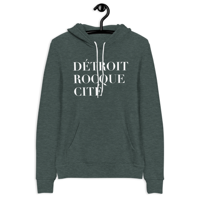 'Détrioit Rocque Cité' Hoodie | Unisex Cloud Fleece