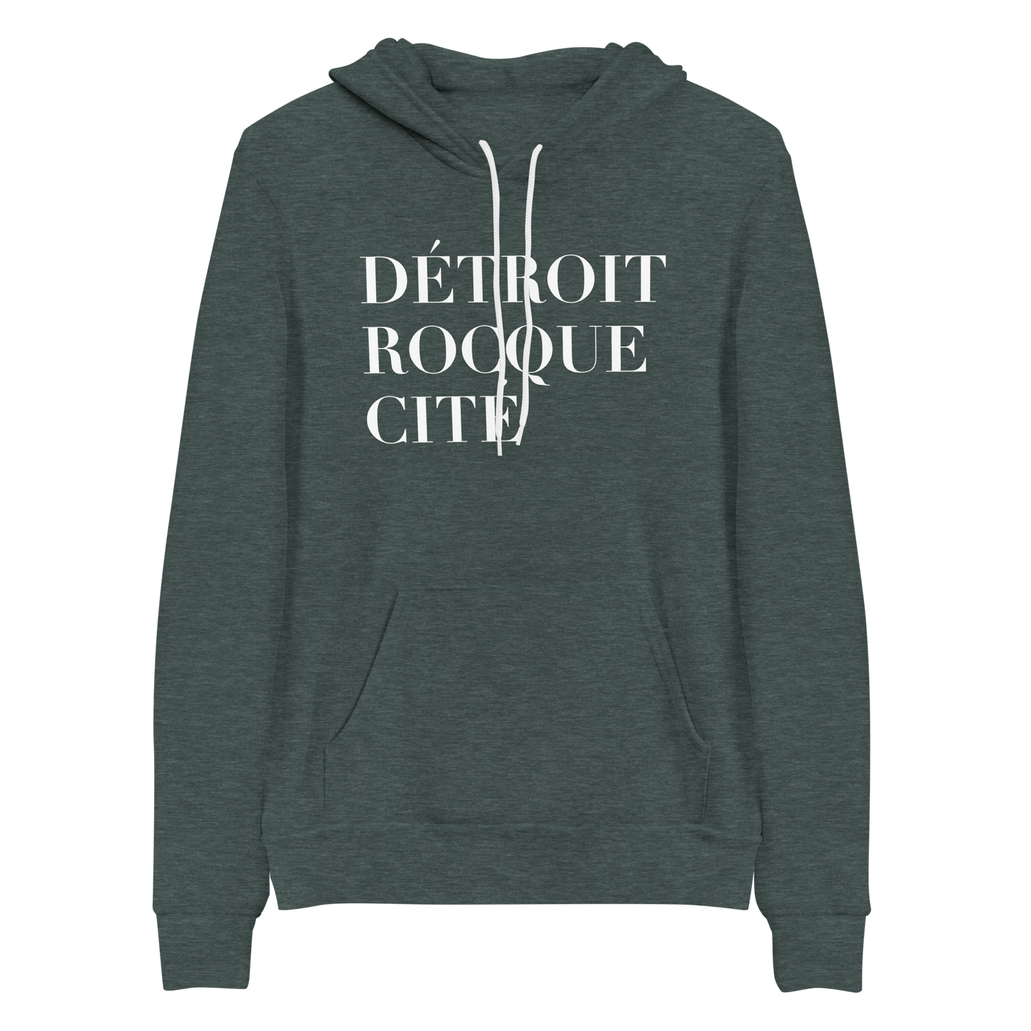 'Détrioit Rocque Cité' Hoodie | Unisex Cloud Fleece