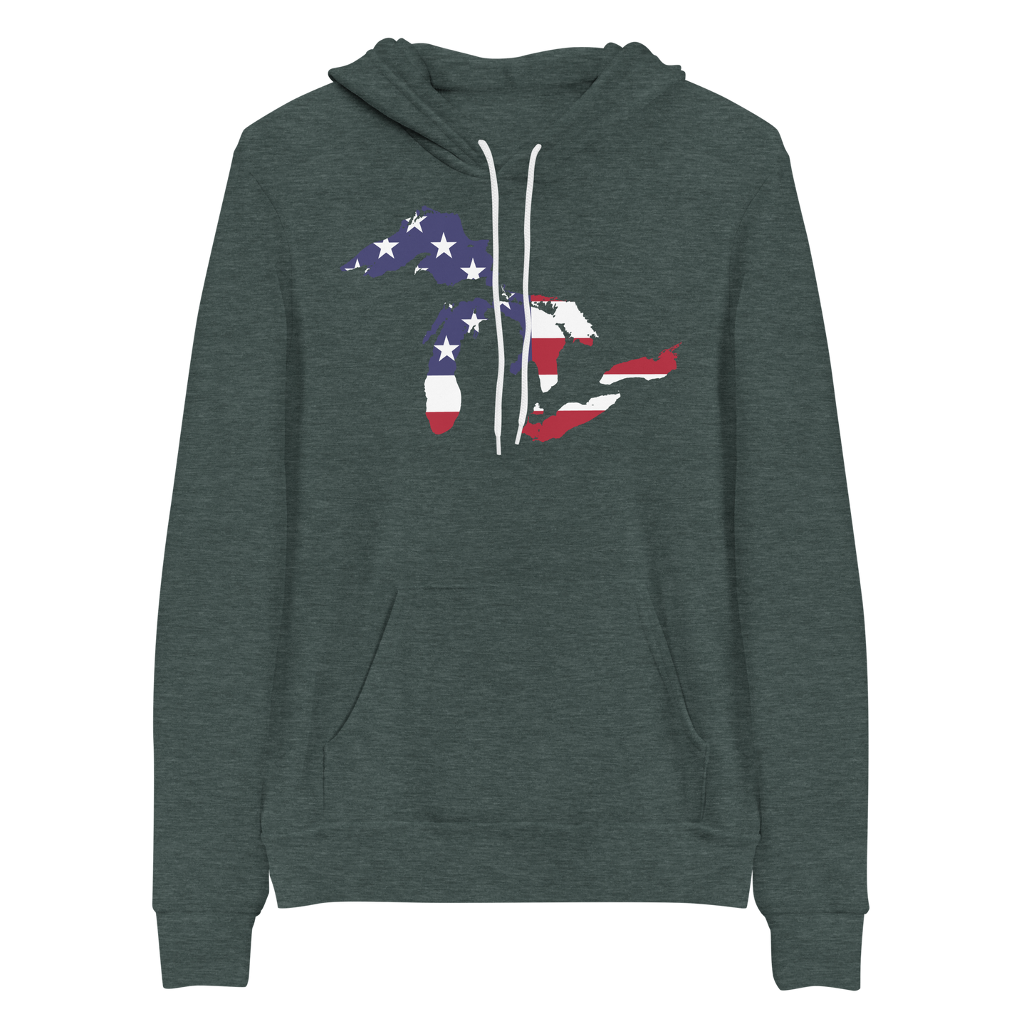 Great Lakes Hoodie (Patriotic Edition) | Unisex Cloud Fleece