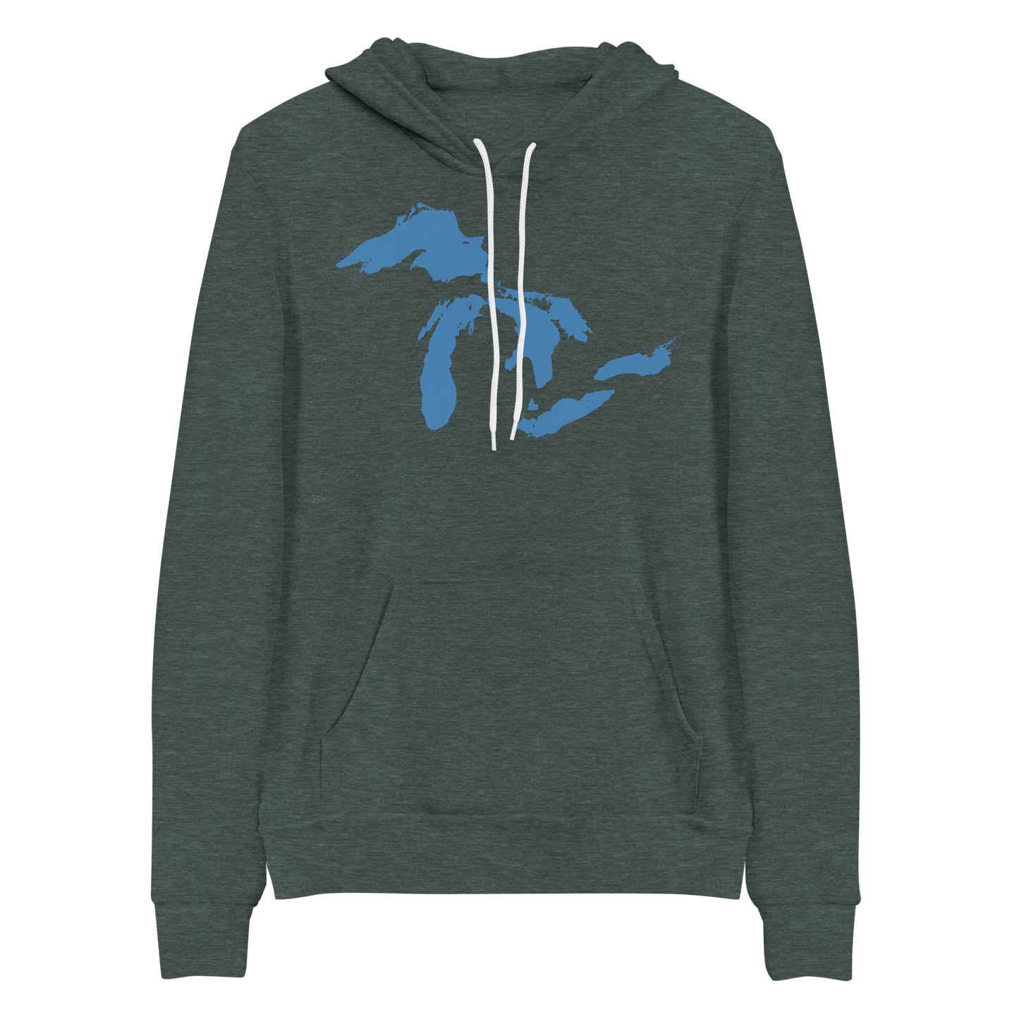 Great Lakes Hoodie (Superior Blue) | Unisex Cloud Fleece