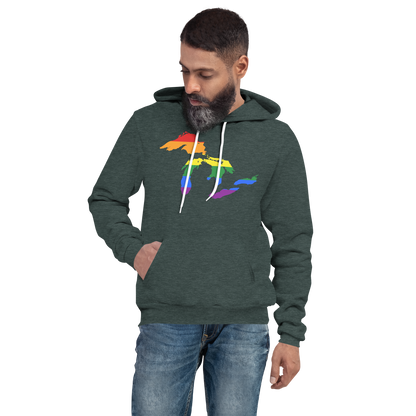 Great Lakes Hoodie (Rainbow Pride Edition) | Unisex Cloud Fleece