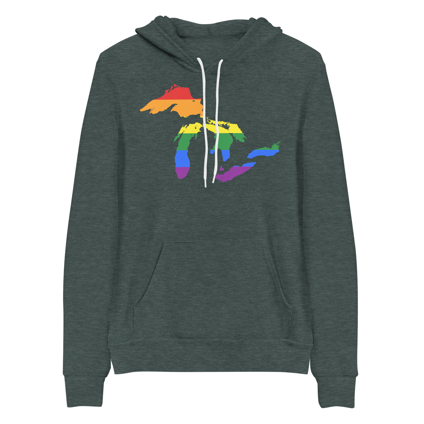 Great Lakes Hoodie (Rainbow Pride Edition) | Unisex Cloud Fleece