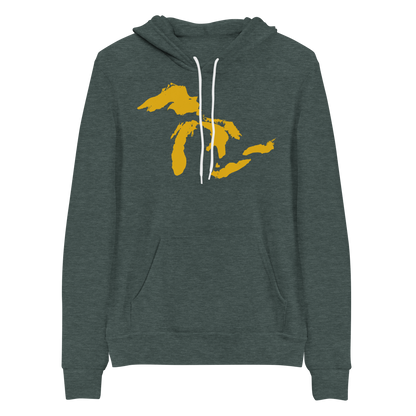 Great Lakes Hoodie (Gold) | Unisex Cloud Fleece