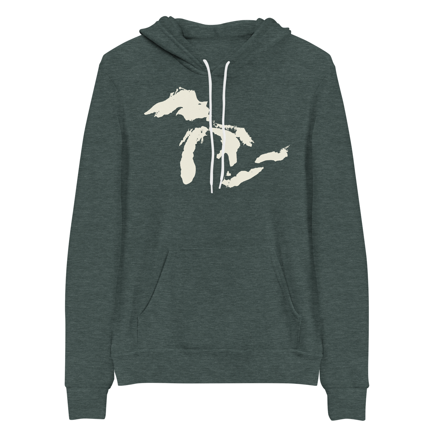 Great Lakes Hoodie (Ivory White) | Unisex Cloud Fleece