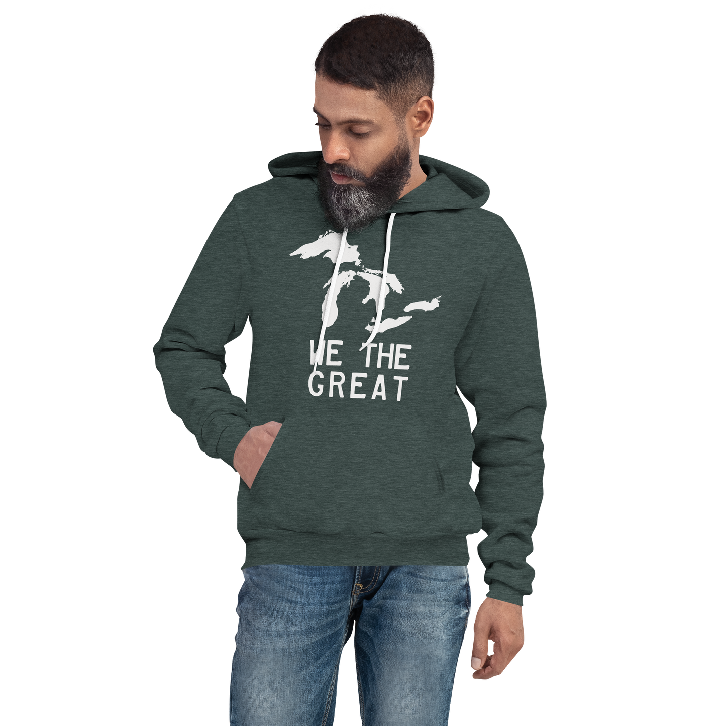 Great Lakes 'We The Great' Hoodie | Unisex Cloud Fleece