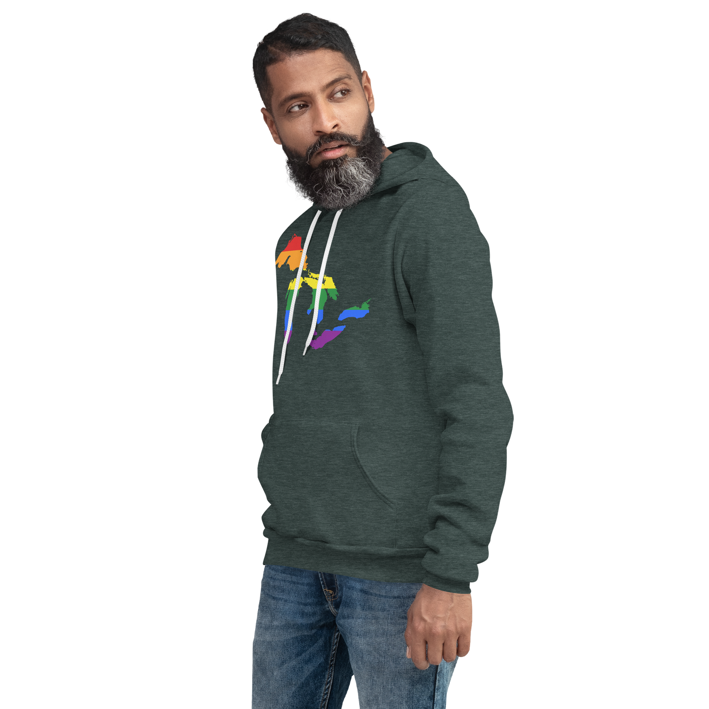 Great Lakes Hoodie (Rainbow Pride Edition) | Unisex Cloud Fleece