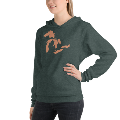 Great Lakes Hoodie (Copper) | Unisex Cloud Fleece