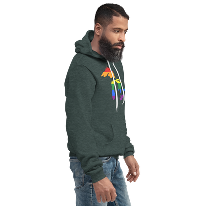 Great Lakes Hoodie (Rainbow Pride Edition) | Unisex Cloud Fleece