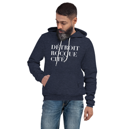 'Détrioit Rocque Cité' Hoodie | Unisex Cloud Fleece