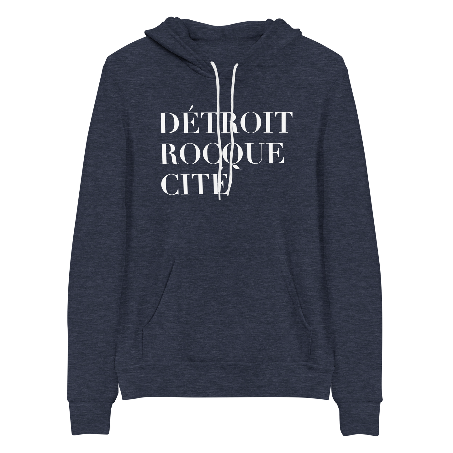 'Détrioit Rocque Cité' Hoodie | Unisex Cloud Fleece