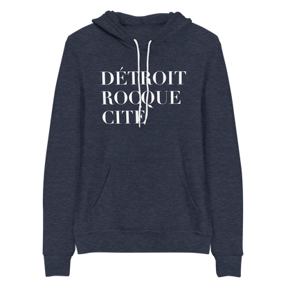 'Détrioit Rocque Cité' Hoodie | Unisex Cloud Fleece