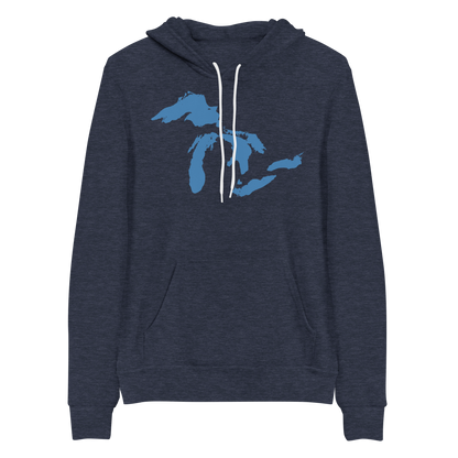 Great Lakes Hoodie (Superior Blue) | Unisex Cloud Fleece