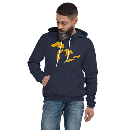 Great Lakes Hoodie (Gold) | Unisex Cloud Fleece