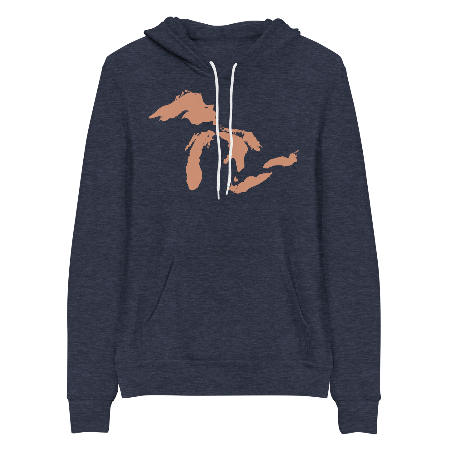 Great Lakes Hoodie (Copper) | Unisex Cloud Fleece