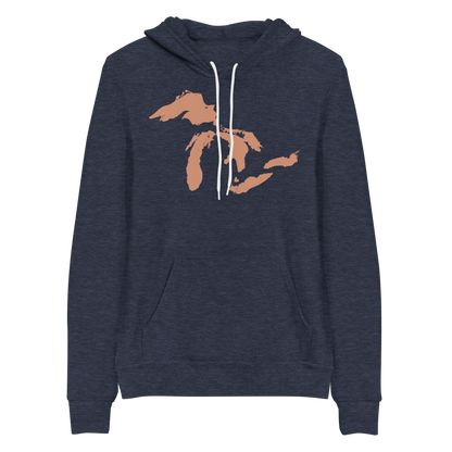 Great Lakes Hoodie (Copper) | Unisex Cloud Fleece