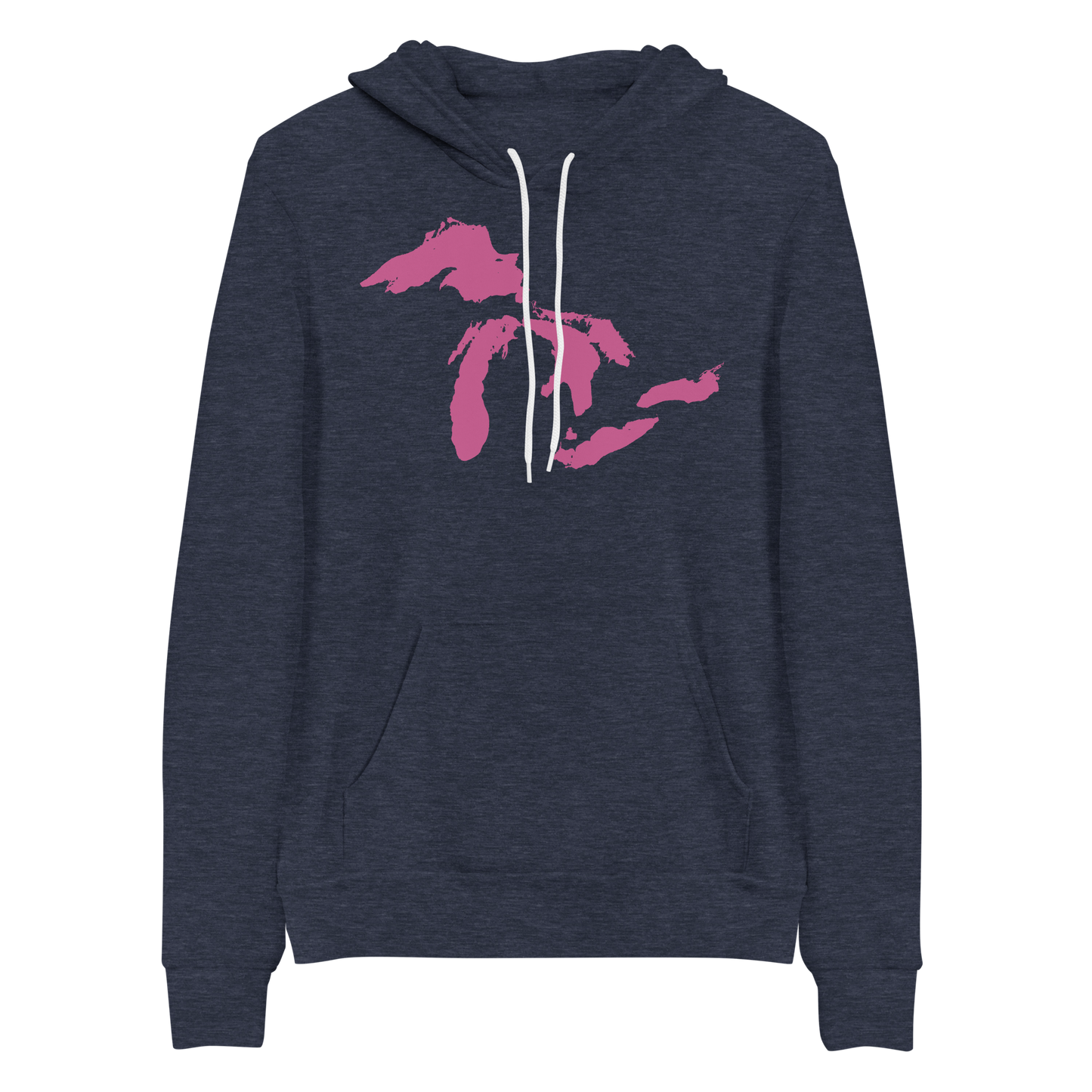 Great Lakes Hoodie (Apple Blossom Pink) | Unisex Cloud Fleece