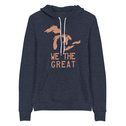 Great Lakes 'We The Great' Hoodie (Copper) | Unisex Cloud Fleece