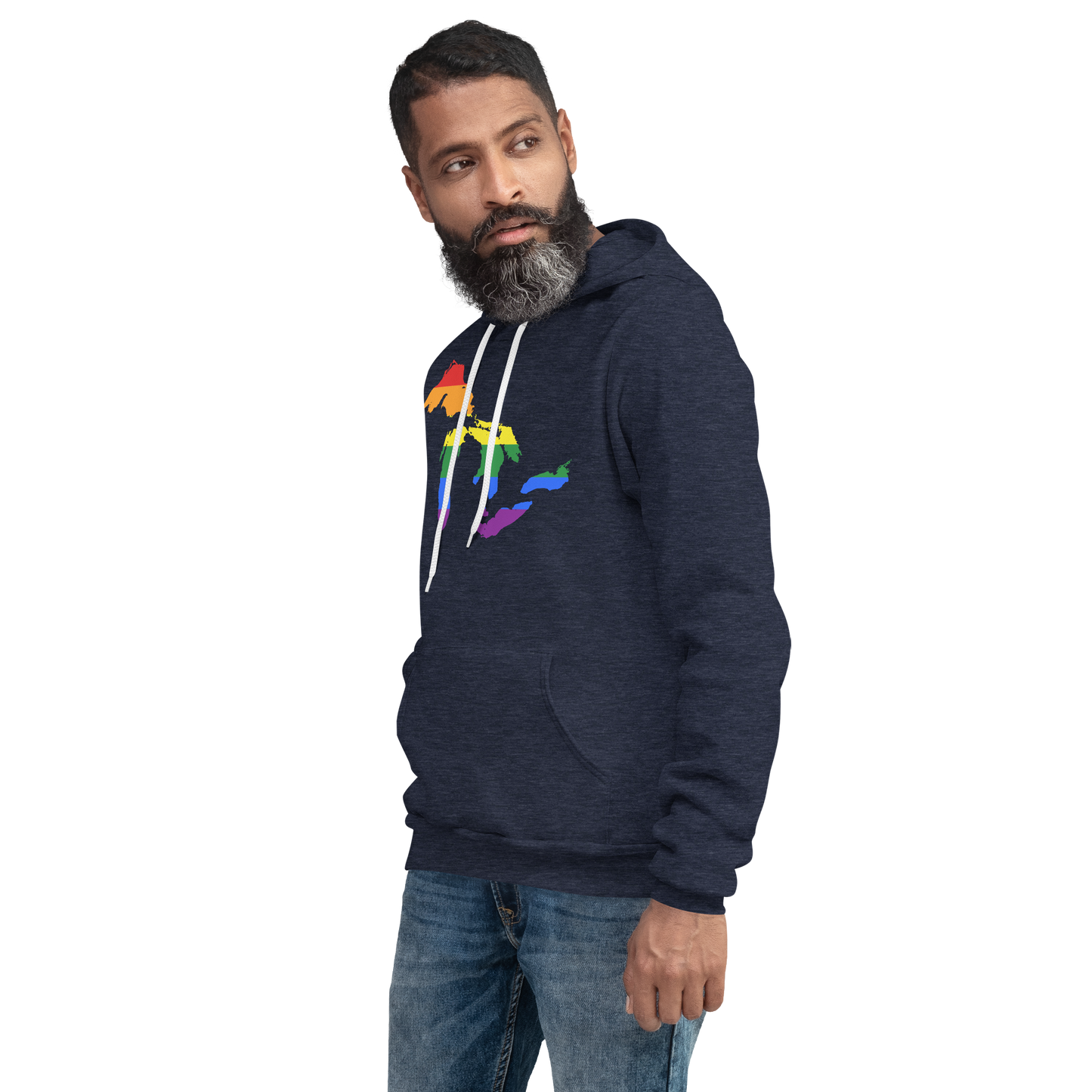 Great Lakes Hoodie (Rainbow Pride Edition) | Unisex Cloud Fleece