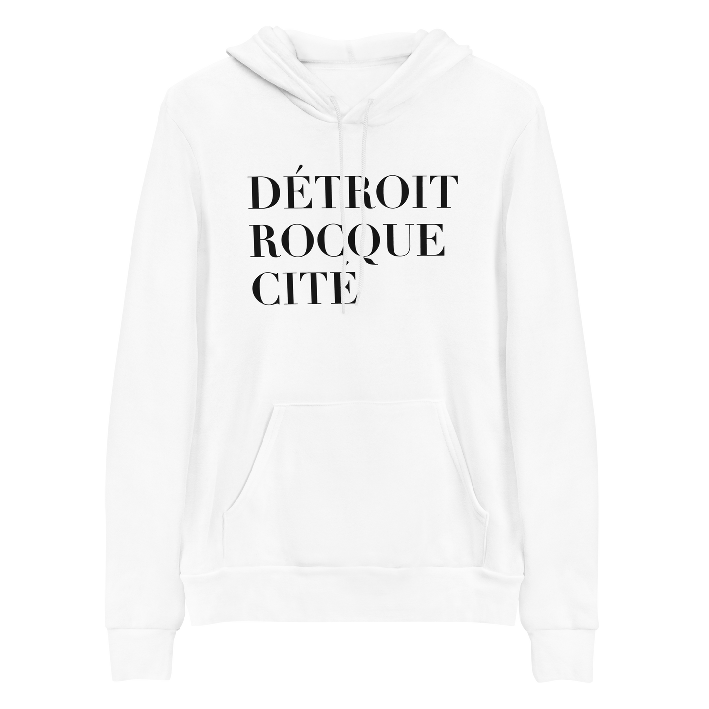 'Détrioit Rocque Cité' Hoodie | Unisex Cloud Fleece