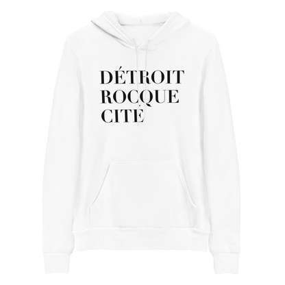 'Détrioit Rocque Cité' Hoodie | Unisex Cloud Fleece