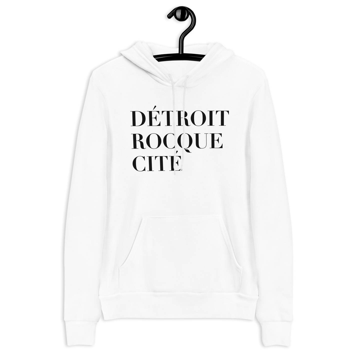 'Détrioit Rocque Cité' Hoodie | Unisex Cloud Fleece