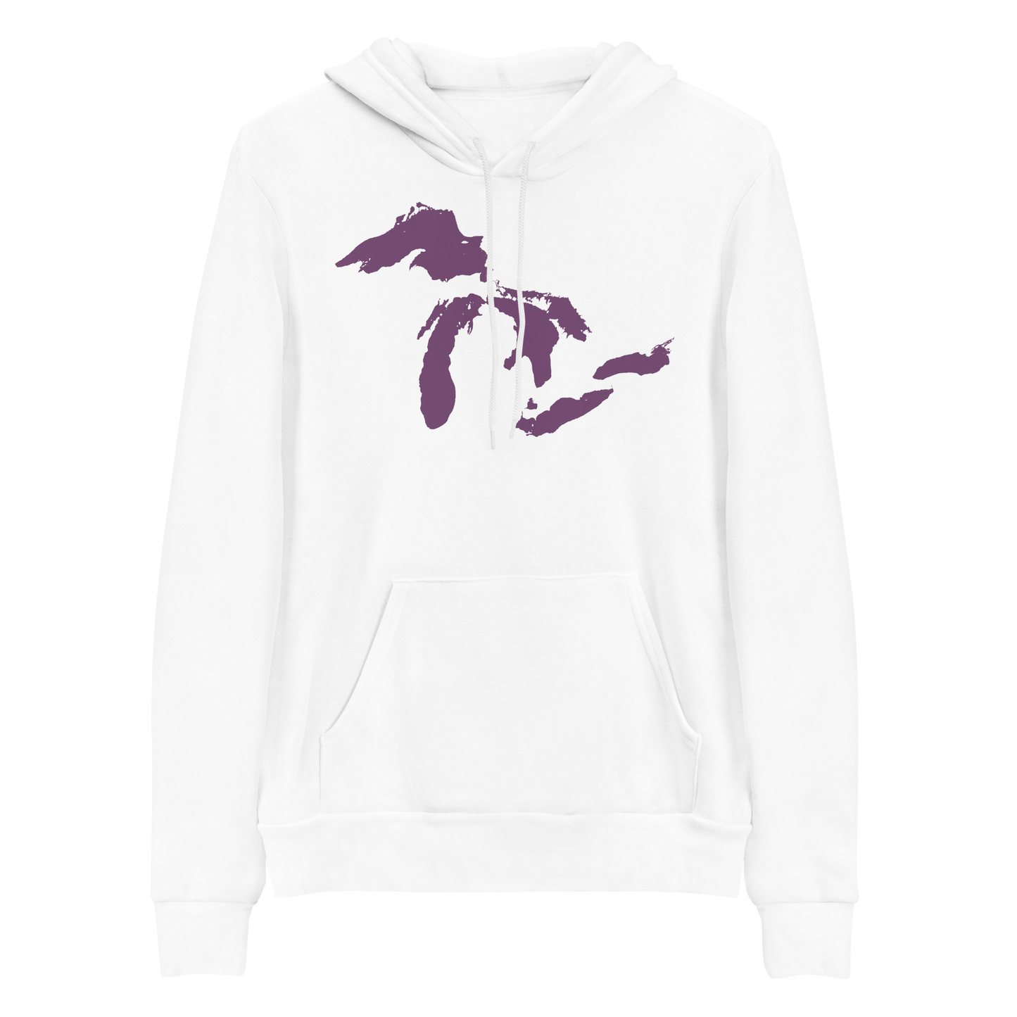 Great Lakes Hoodie (Plum) | Unisex Cloud Fleece