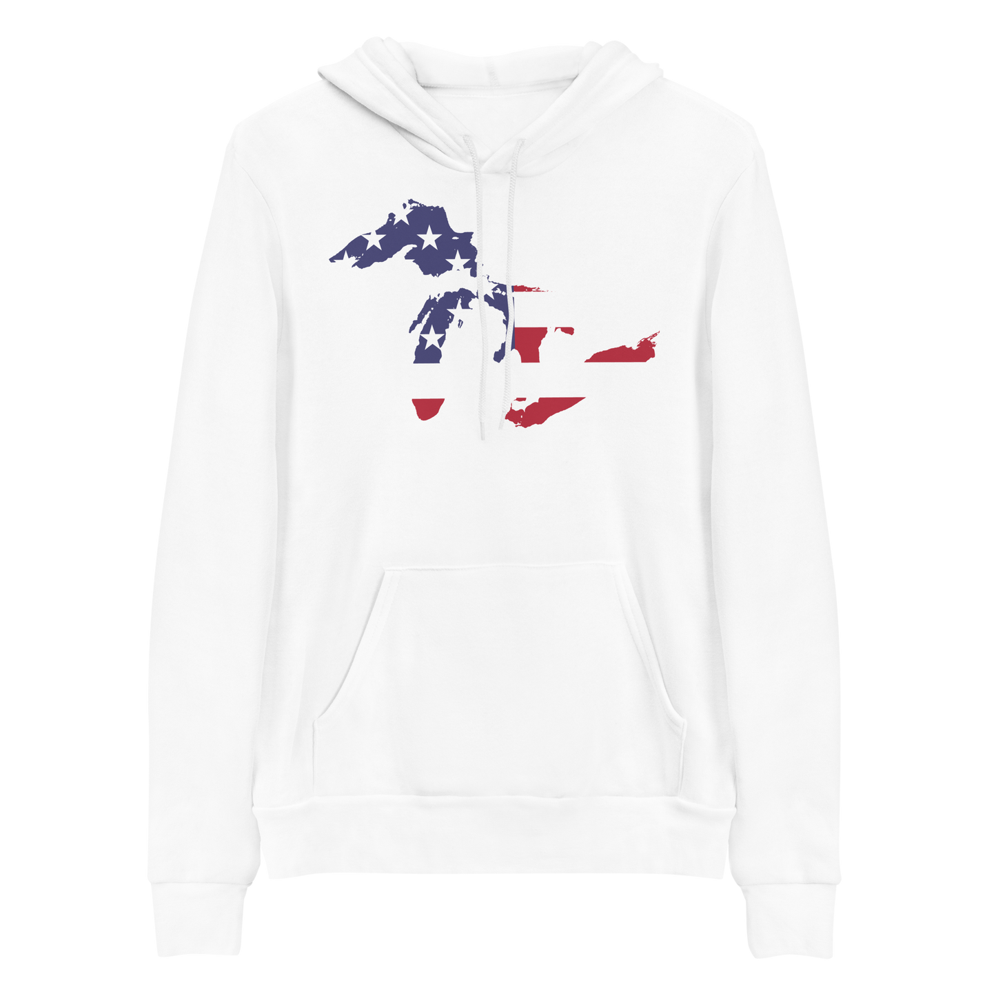 Great Lakes Hoodie (Patriotic Edition) | Unisex Cloud Fleece