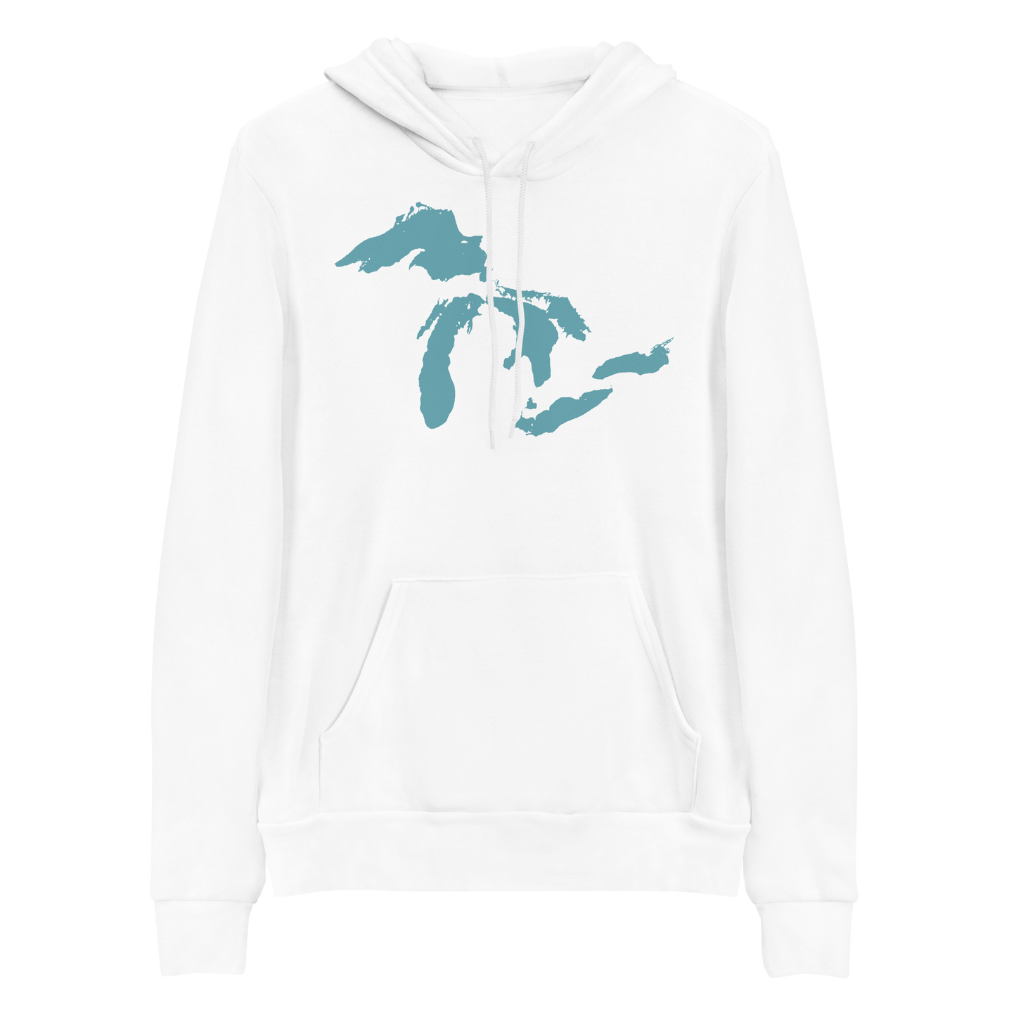 Great Lakes Hoodie (Huron Blue) | Unisex Cloud Fleece