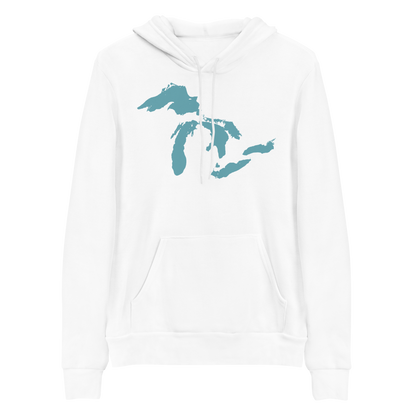 Great Lakes Hoodie (Huron Blue) | Unisex Cloud Fleece