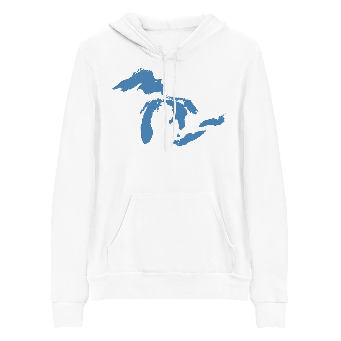 Great Lakes Hoodie (Superior Blue) | Unisex Cloud Fleece