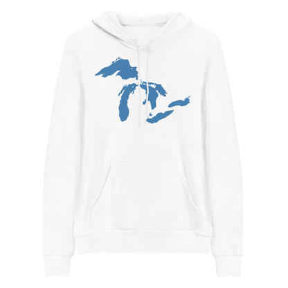 Great Lakes Hoodie (Superior Blue) | Unisex Cloud Fleece