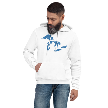 Great Lakes Hoodie (Superior Blue) | Unisex Cloud Fleece