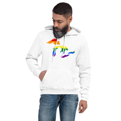 Great Lakes Hoodie (Rainbow Pride Edition) | Unisex Cloud Fleece