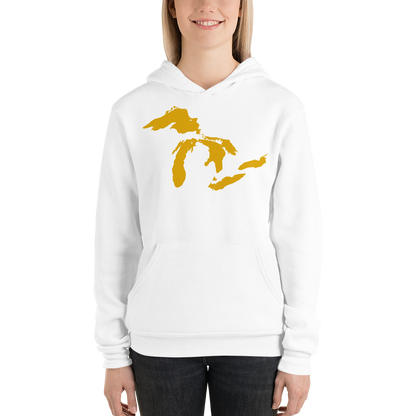 Great Lakes Hoodie (Gold) | Unisex Cloud Fleece