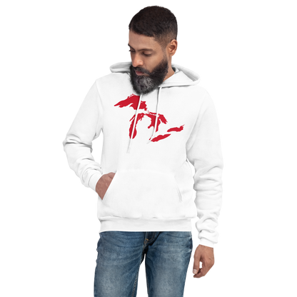 Great Lakes Hoodie (Aliform Red) | Unisex Cloud Fleece