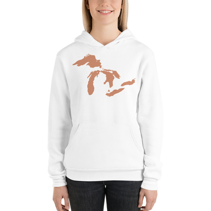 Great Lakes Hoodie (Copper) | Unisex Cloud Fleece