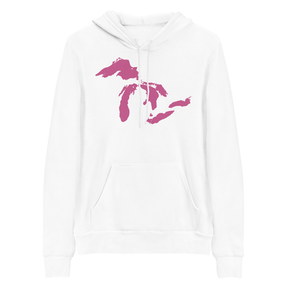 Great Lakes Hoodie (Apple Blossom Pink) | Unisex Cloud Fleece