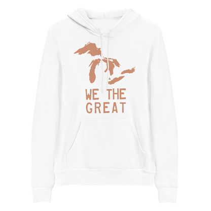 Great Lakes 'We The Great' Hoodie (Copper) | Unisex Cloud Fleece