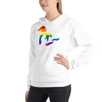 Great Lakes Hoodie (Rainbow Pride Edition) | Unisex Cloud Fleece