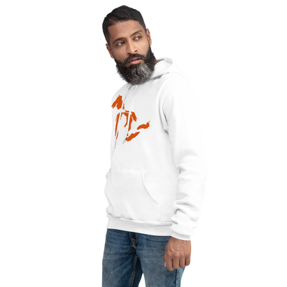 Great Lakes Hoodie (Maple Leaf Orange) | Unisex Cloud Fleece