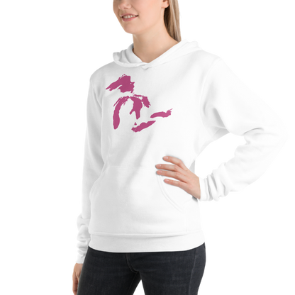 Great Lakes Hoodie (Apple Blossom Pink) | Unisex Cloud Fleece