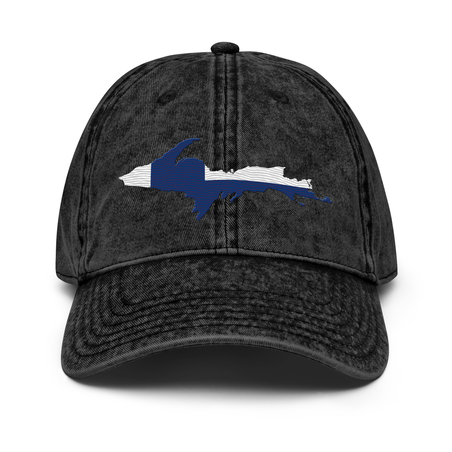 Michigan Upper Peninsula Vintage Baseball Cap (Finnish Edition)