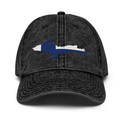 Michigan Upper Peninsula Vintage Baseball Cap (Finnish Edition)