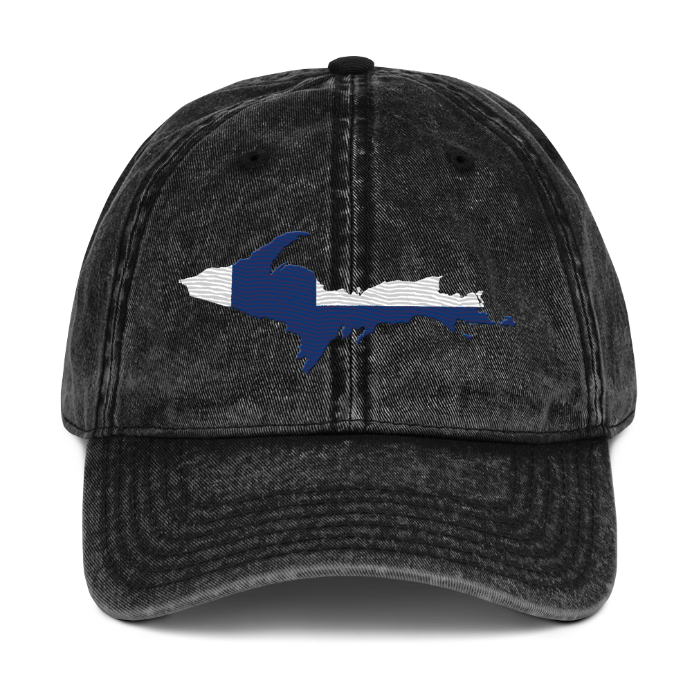 Michigan Upper Peninsula Vintage Baseball Cap (Finnish Edition)