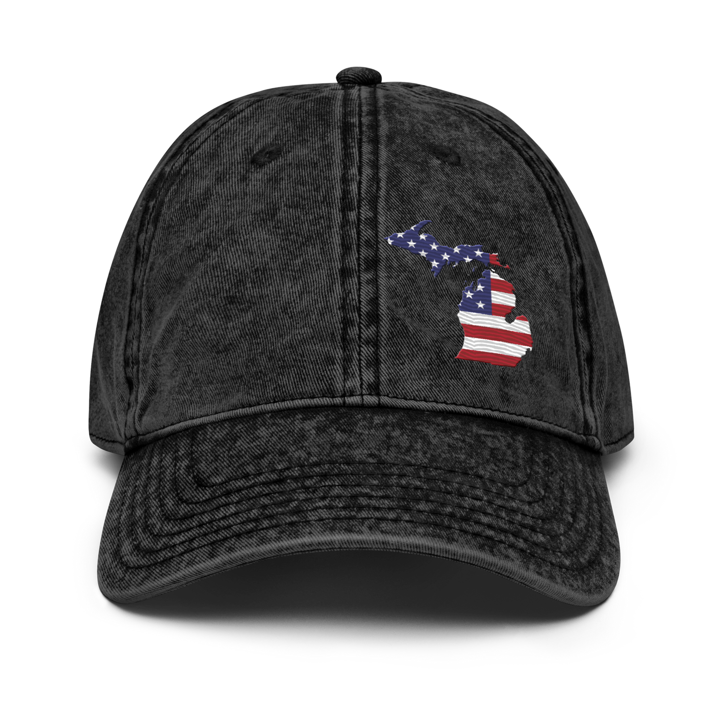 Michigan Vintage Baseball Cap (Patriot Edition)