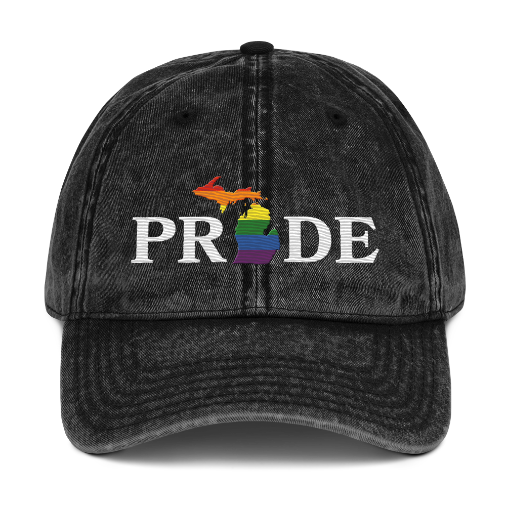 Michigan 'Pride' Vintage Baseball Cap