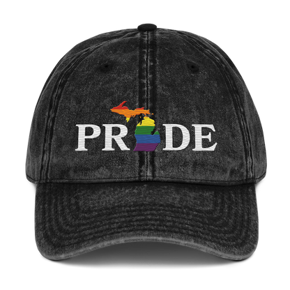 Michigan 'Pride' Vintage Baseball Cap