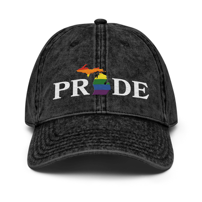 Michigan 'Pride' Vintage Baseball Cap