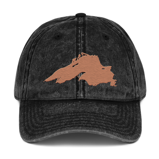 Lake Superior Vintage Baseball Cap | Copper