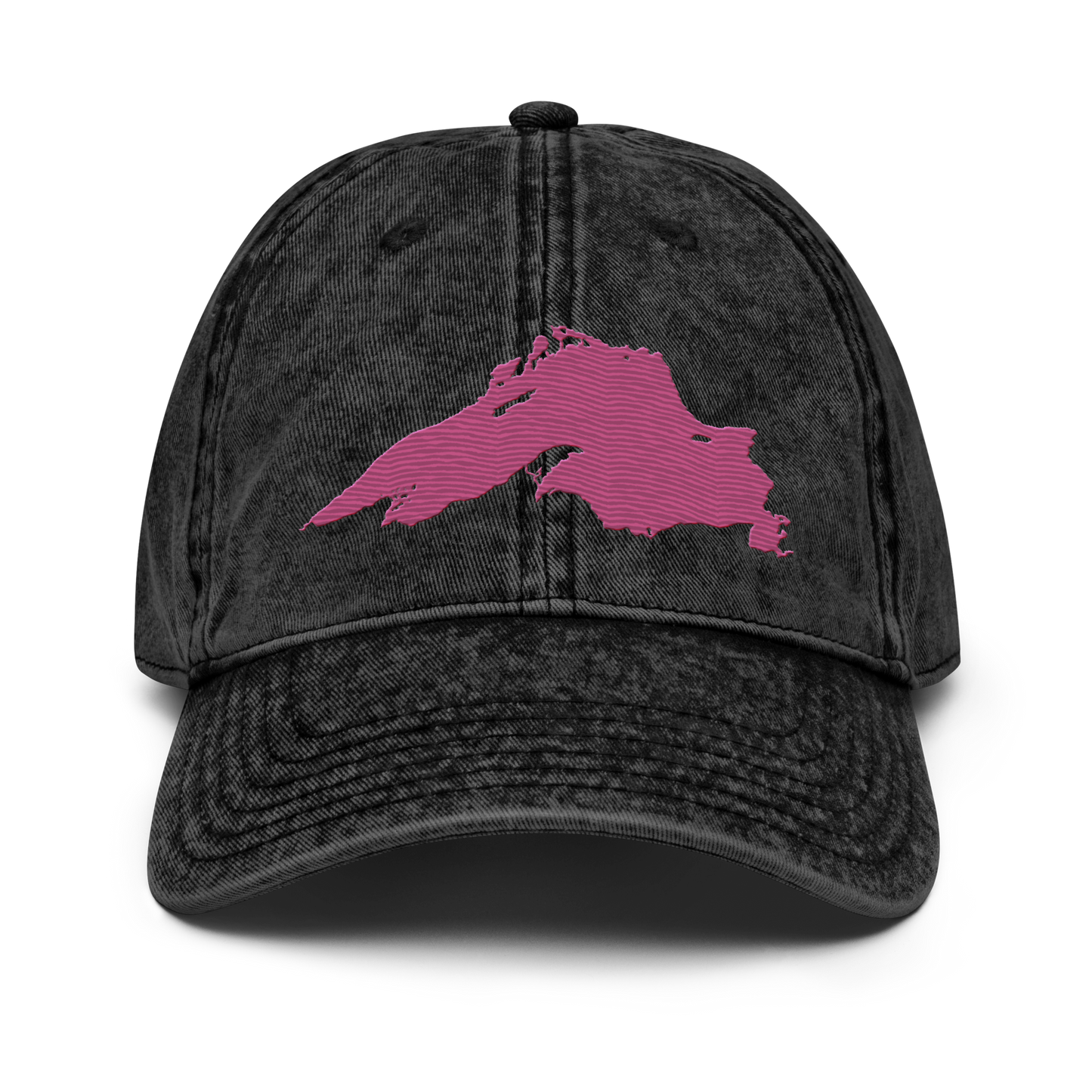 Lake Superior Vintage Baseball Cap | Apple Blossom Pink